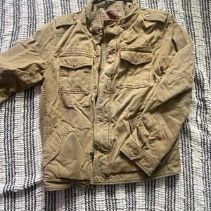 Levi Sherpa fur jacket